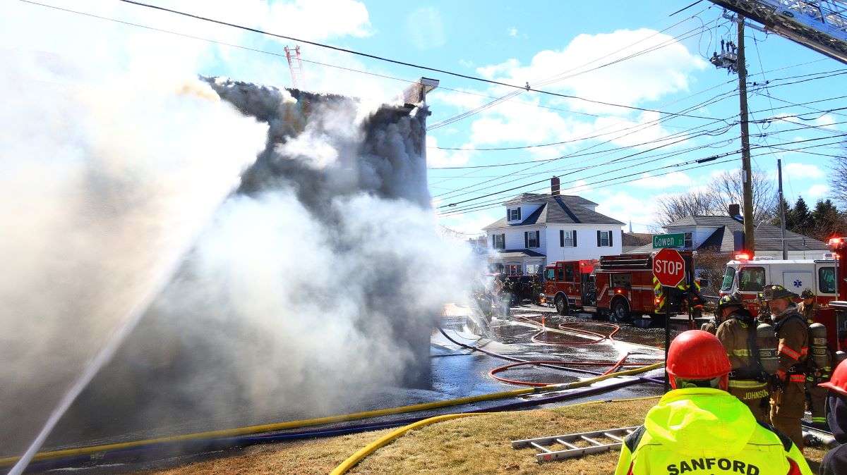 Fire on River Street