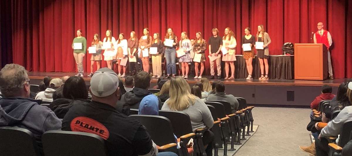 Sanford High School Winter Sports Award Presentations