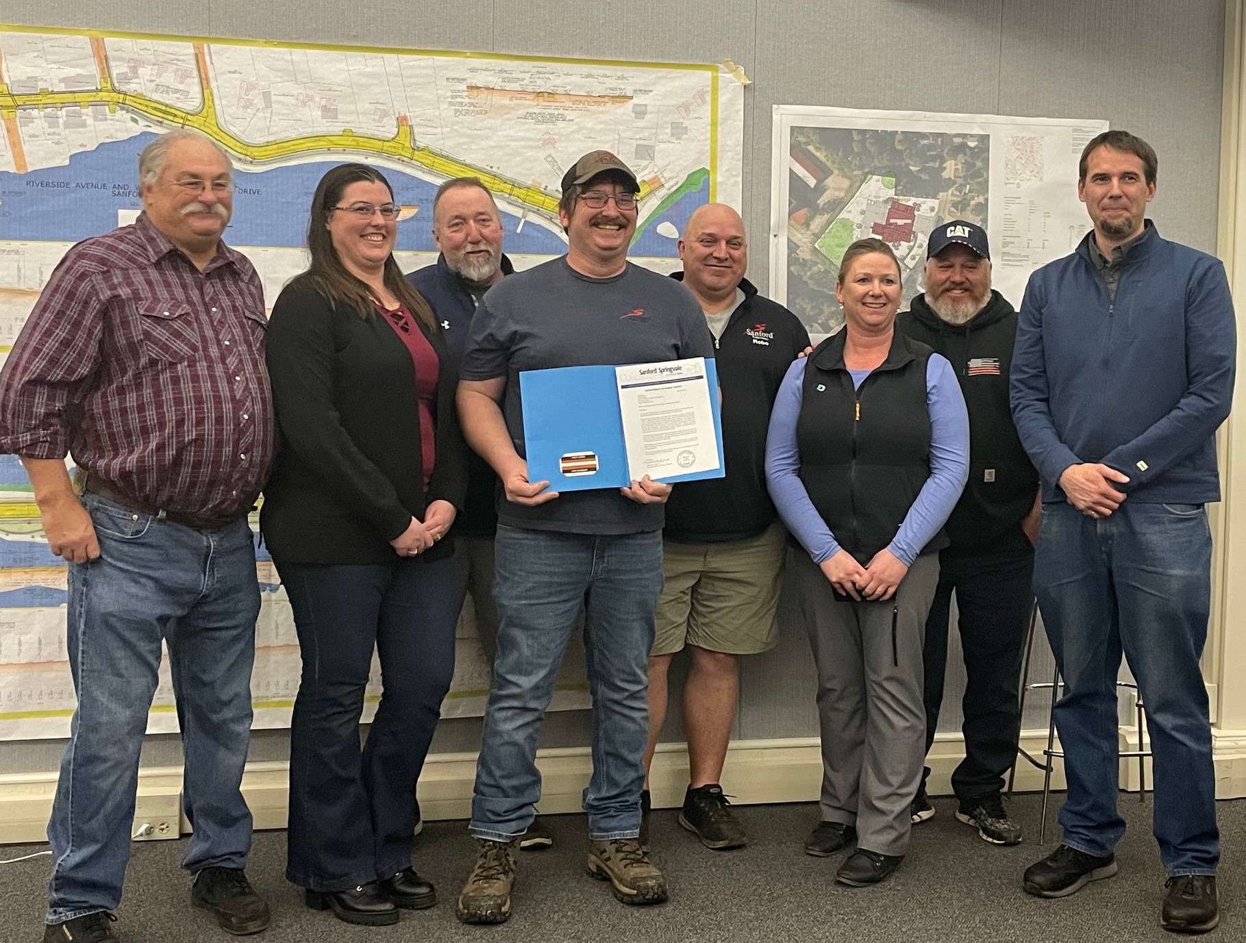 Sanford Public Works Employee Receives Commendation from City 