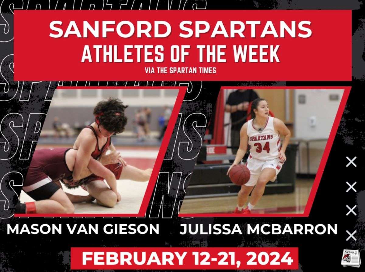 Spartan Times’ Athletes of the Week