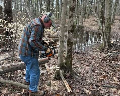 Storm Cleanup Coinciding with Earth Day