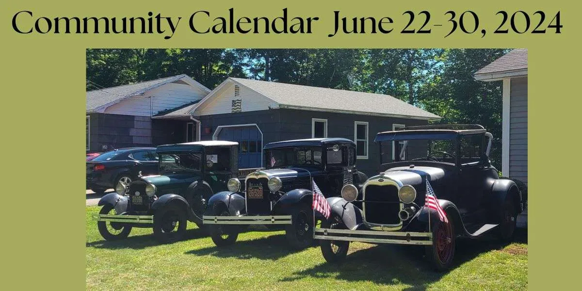 Community Calendar: June 22-30, 2024 