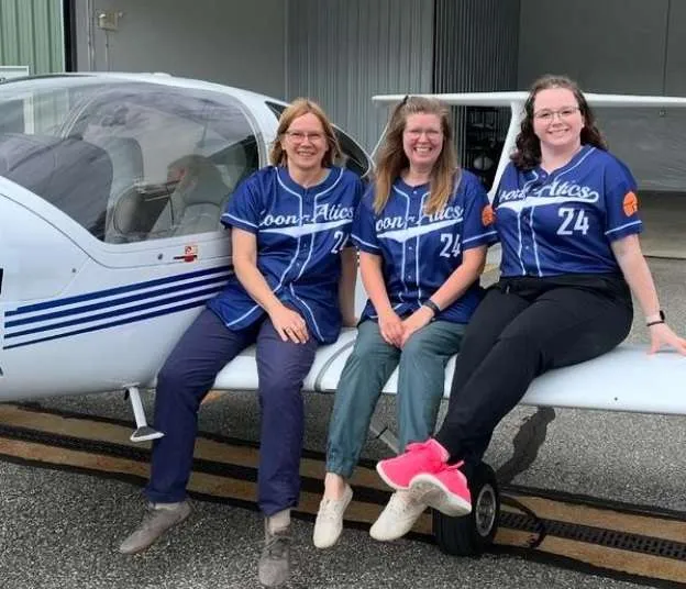 Sanford Team in All-Female Pilot Competition