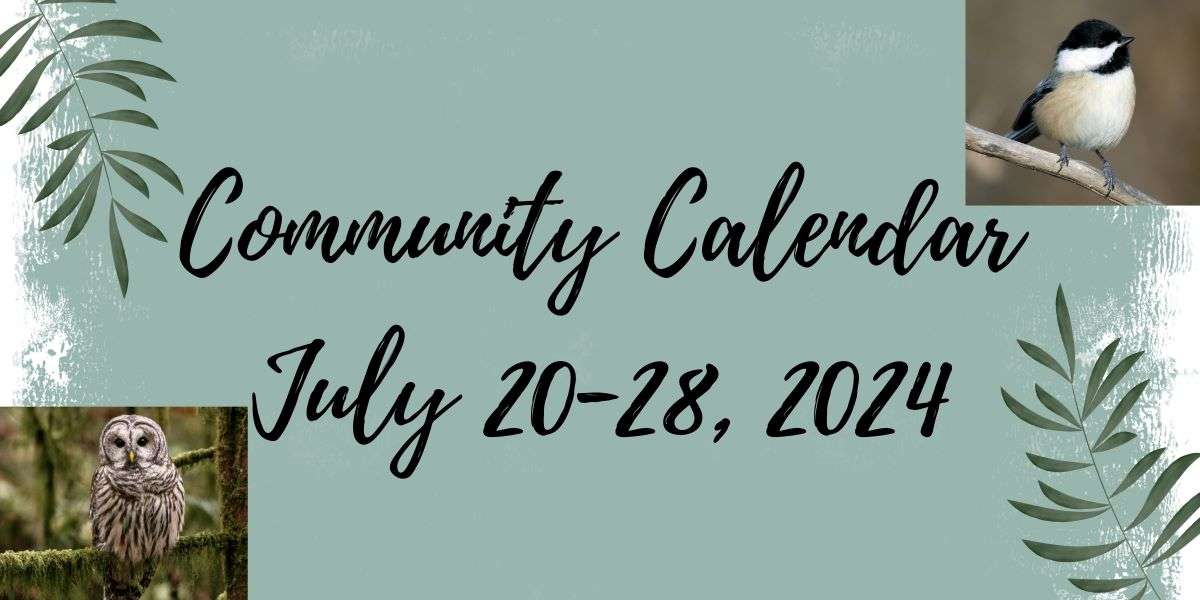 Community Calendar: July 20-28, 2024 