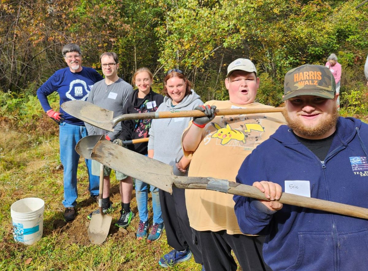 Tree Planting Begins Rejuvenation of Sanford Community Forest